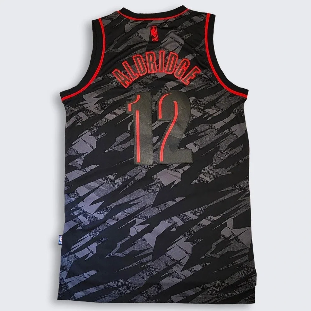 Portland Trail Blazer LaMarcus Aldridge Adidas Special Edition Basketball Jersey